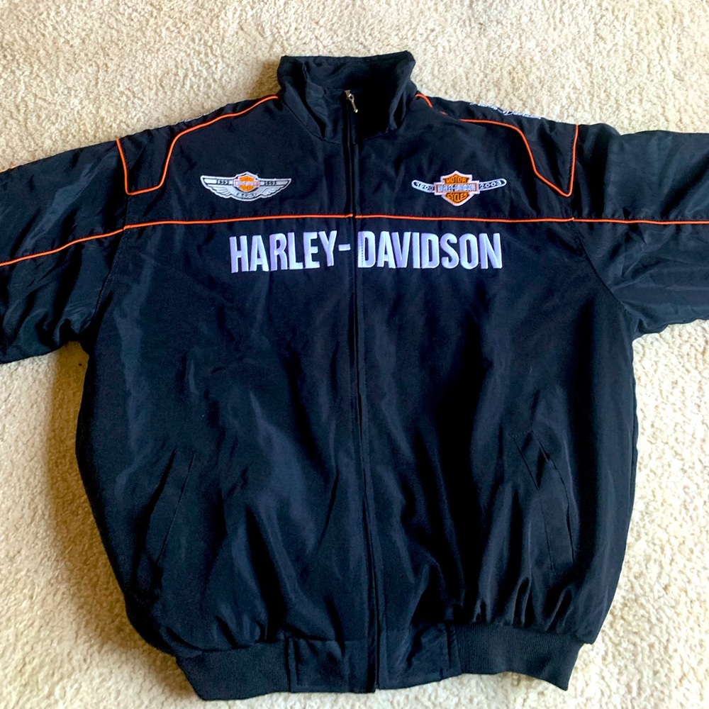 2003 100th aniversery Harley Davidson bomber jacket